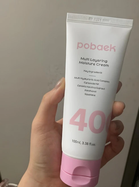 [포백] pobaek 멀티 레이어링 수분크림 Multi Layering Moisture Cream 멀티 히알루론산 세라마이드 병풀 추출물 판테놀 스쿠알란, 1개, 100ml - 쿠팡
