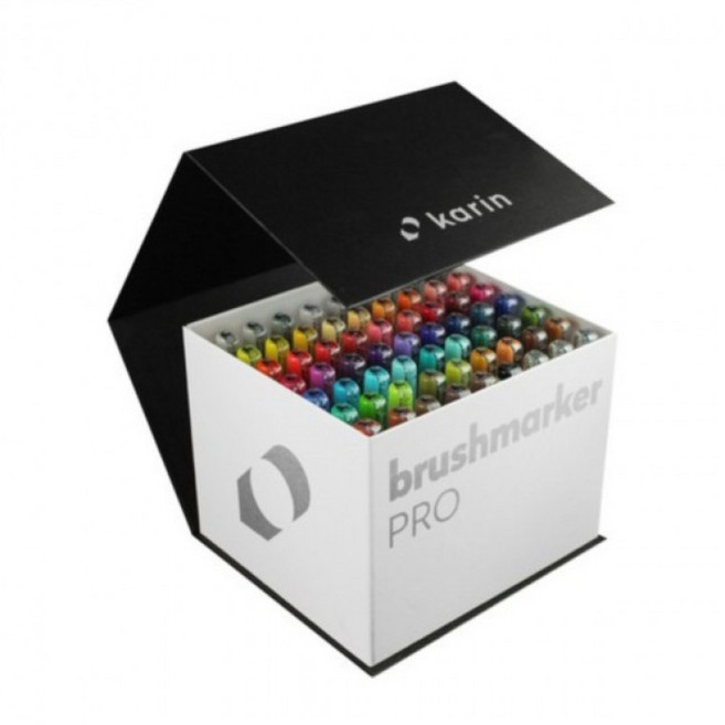 전문가용 브러쉬마카 프로 75색 세트 미술 화구, 1개, 1정