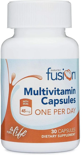 바이어트릭 퓨전 종합 비타민 철분 함유 Bariatric Fusion Multivitamin with Iron, 1개, 30정 - 쿠팡