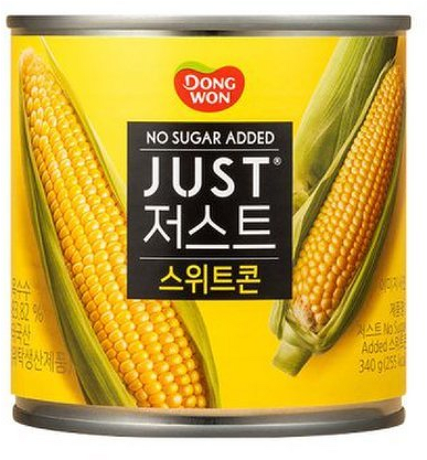 저스트 노슈가 스위트콘 (캔) /동원, 340g, 24개