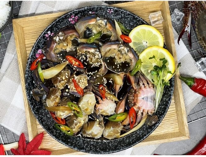 꽃게 간장게장 2.5kg 국산 돌게 쫀득 밥도둑 돌게장 게장맛집, 1개, 2.5L