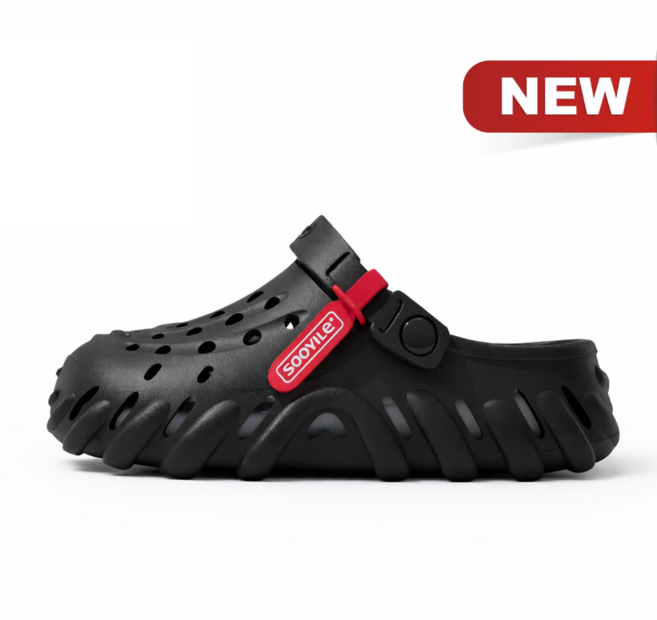 더보누르 남성 족저근막 무중력 쿠션 리커버리 아치 샌들 슬리퍼