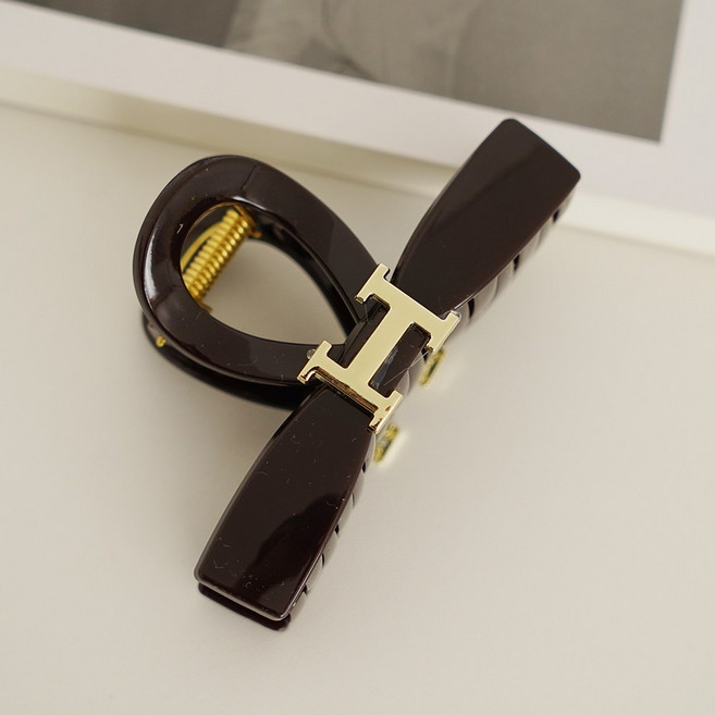 머리앤핀 H 반머리 헤어 집게핀