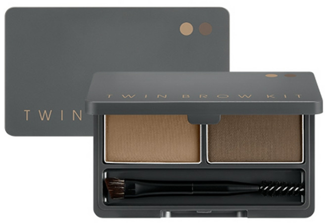 미샤 트윈 브로우 키트 4.4g, 그레이 브라운, 1개