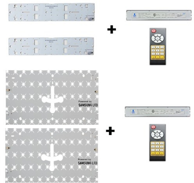 방등 거실등 리모컨 안정기세트 50W DC36V 리폼 LED모듈, 거실등 백색 50W세트, 1개