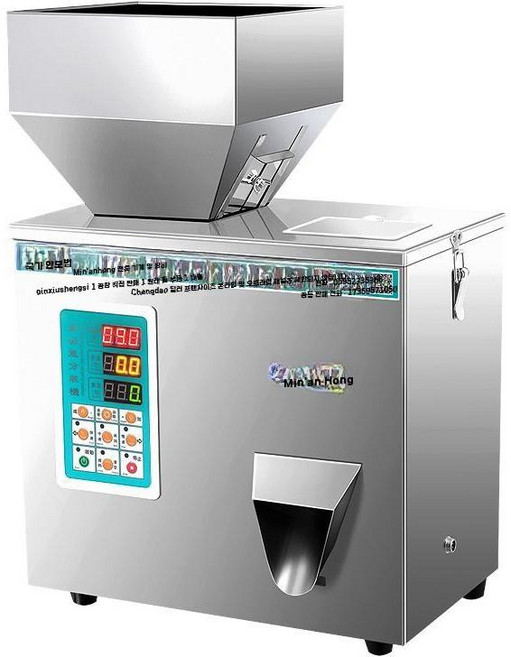 분말 소분기 정량 씨앗 진동옵션 쌀 곡물 커피 3개 가루 충진 포장 추가금, 6. 1~50g 과립분장기 호퍼 확대