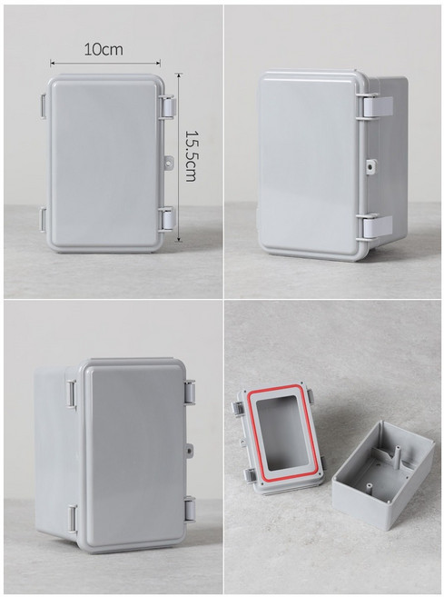 콘센트커버 콘센트안전커버 콘센트덮개 콘센트방수커버 2구콘센트 콘센트감전 콘센트화재 욕실콘센트 콘센트 콘센트방수 콘센트누전 콘센트습기 콘센트스위치 분전함, 돌출형 그레이, 1개