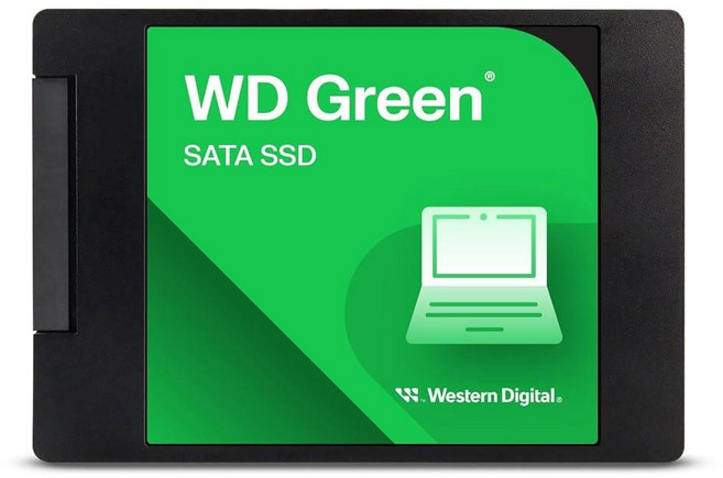 Western Digital 2TB WD 그린 내부 PC SSD 솔리드 스테이트 드라이브 - 사타 III 6 Gb/s 6.4cm(2.5인치)/7mm 최대 550 MB/s W, 2.5인치/7mm SSD, 120GB, 2.5인치/7mm SSD
