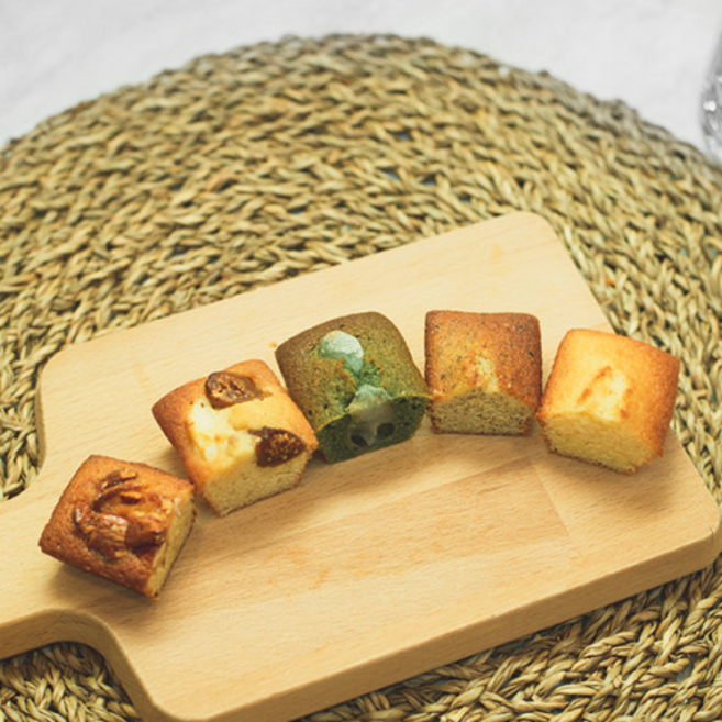 휘낭시에 꾸움과자점 5종 세트, 오리지날, 34g, 1개