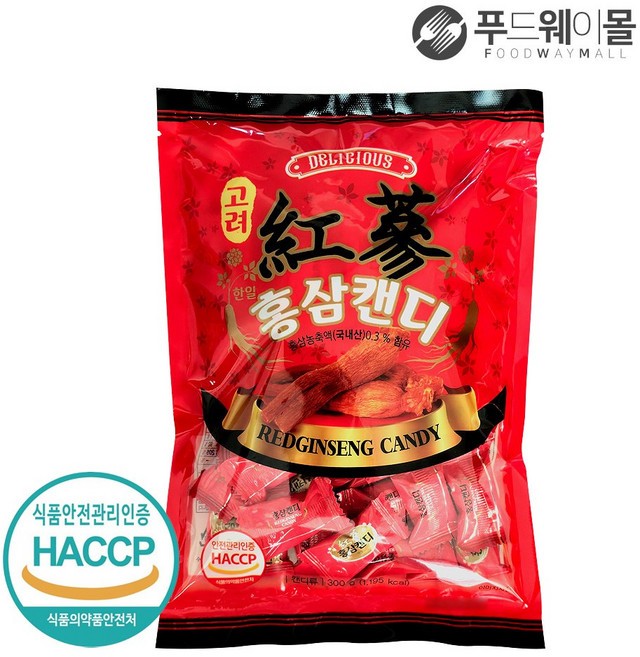 한일 홍삼 캔디, 1개, 300g