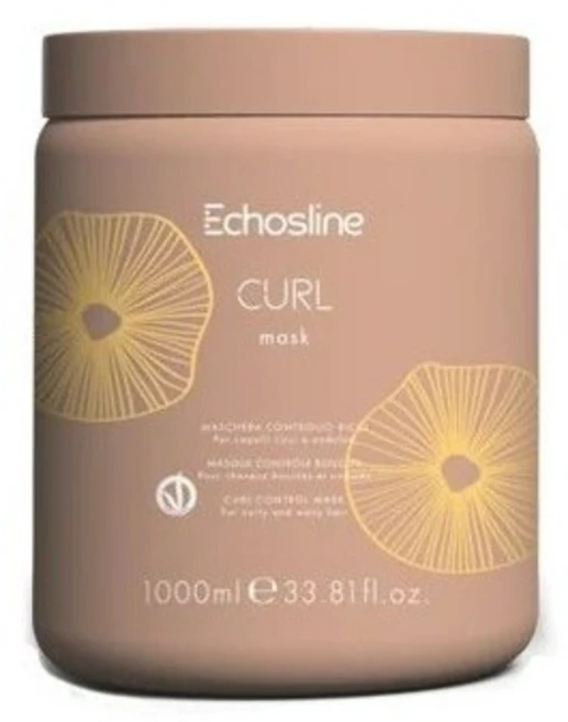 [이태리] 에코스라인 Echosline 컬 웨이브 헤어마스크 1000ml 독일직배송, 1개, 1L - 쿠팡