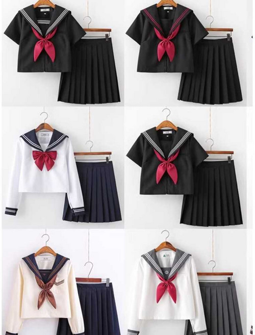 세라복 일본교복 JK 졸업사진 cosplay 상하의 세트