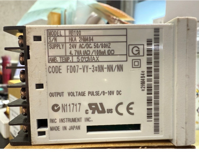 RKC RB100 數字顯示控制器 FD07-VY-3*NN-NN/NN 居家安全守護, 1個