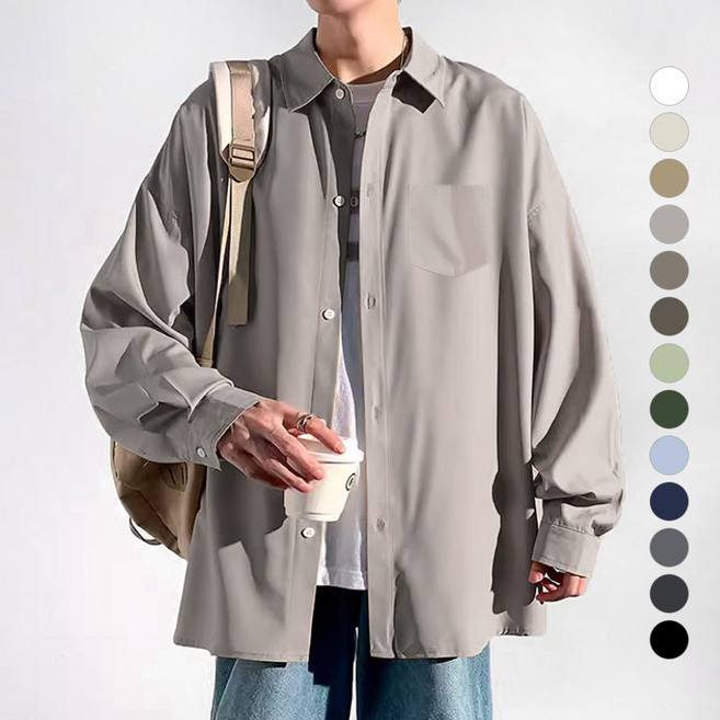 맥건 구김없는 링클프리 긴팔 셔츠