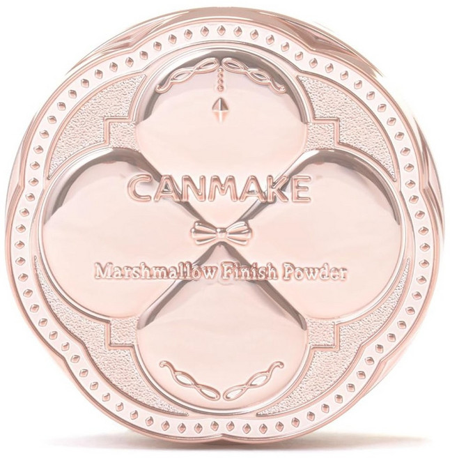 CANMAKE 棉花糖柔霧迷你蜜粉餅 5g, 1個, MO 霧面象牙白橡木