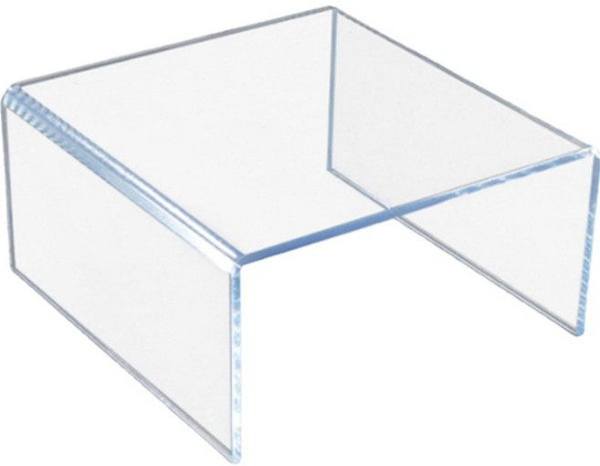 디트리 아크릴 진열 사각 받침대 가로 20cm x 폭 15cm x 높이 15cm, 투명