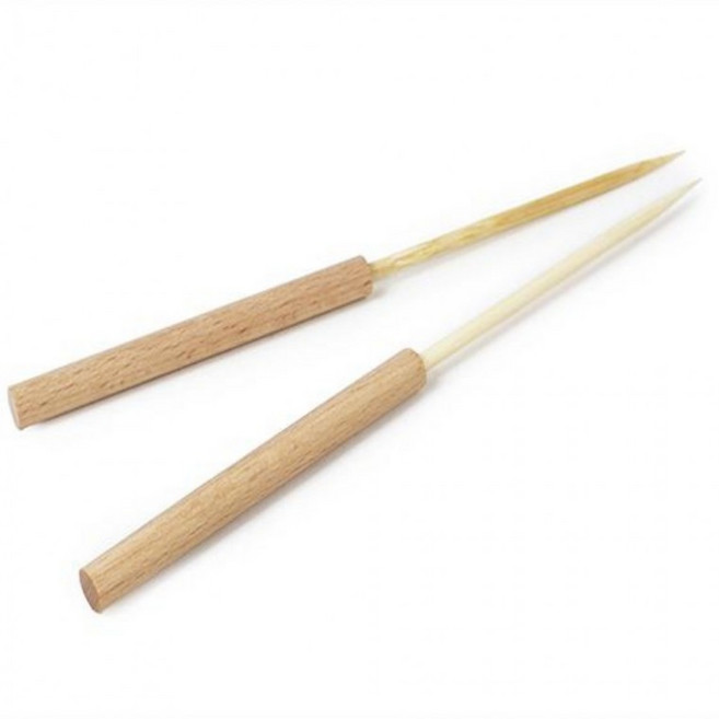 다용도송곳 타코야키만들기 타코야끼만들기 타코야끼 나무송곳 2개입, 1개