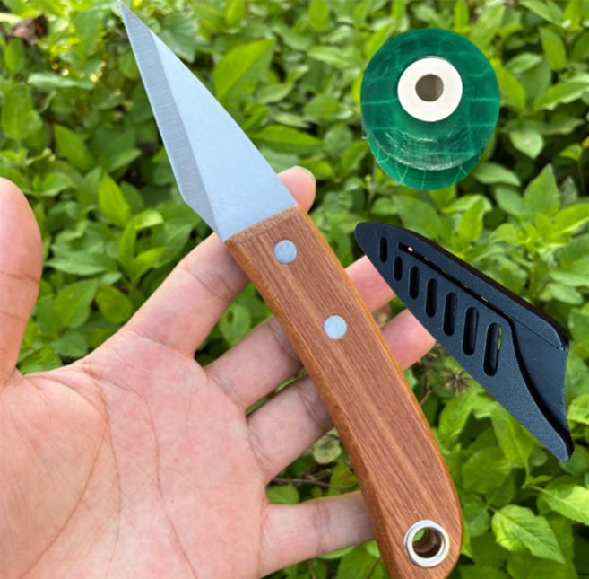 꽃누리가드너 접목칼 접목도 묘목접목 취목 전문가용 (광분해 테이프 100m) 증정, 1세트