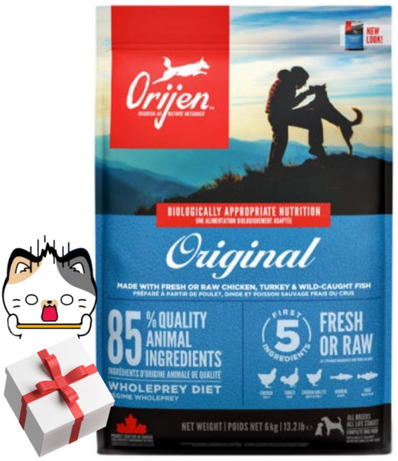 [간식추가] 오리젠 오리지날 독 6kg, 닭