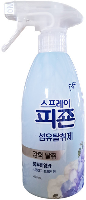 피죤 스프레이 블루비앙카 본품, 490ml, 5개