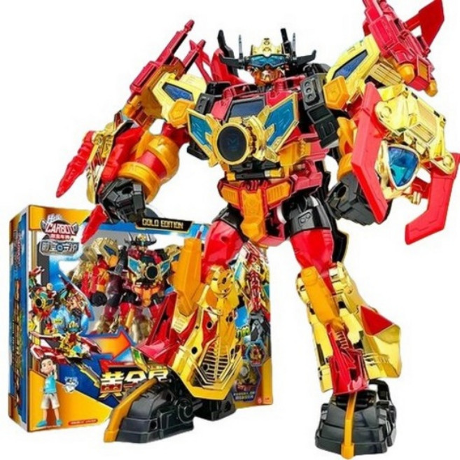 현대마켓 헬로카봇 황금특공대 유니크루저 3단변신 로봇장난감 완구, 혼합색상, 1개