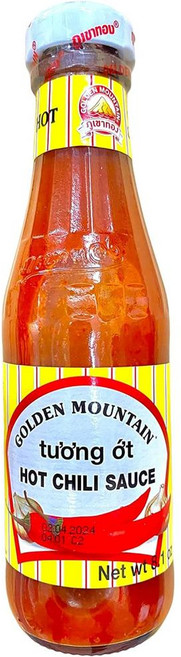 123MART 골든 마운틴 핫 칠리 소스, 230g, 2개