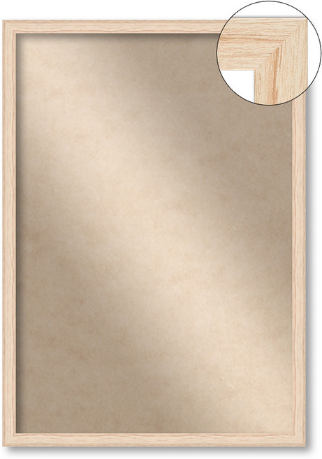 누니 500피스 직소 퍼즐 액자 38x52 cm 슬림 알베로 우드, 라떼, 1개