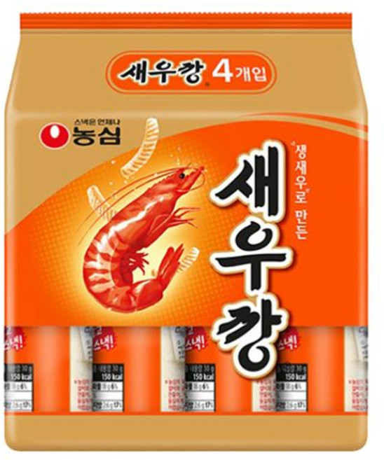 농심 새우깡 미니팩, 30g, 32개
