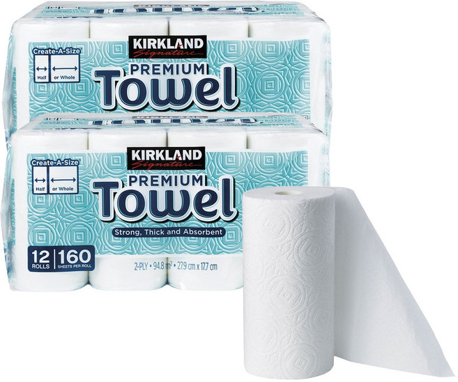 천연펄프 대용량 흡수형 주방 키친 페이퍼 24ae 세트, 12개입, 2세트