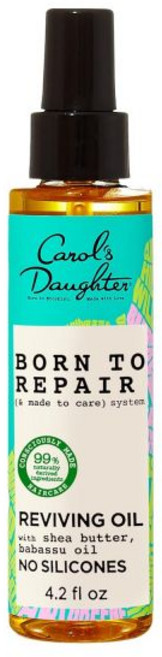 캐롤의 딸 건조한 손상된 모발과 모든 컬 타입을 위한 재생 헤어 오일을 복구하기 위해 태어난 시어 버터 4.2 Fl Oz로 만들어졌습니다, 캐롤의 딸, 건조한 손상된 모발과 모든 컬 타입을 위한