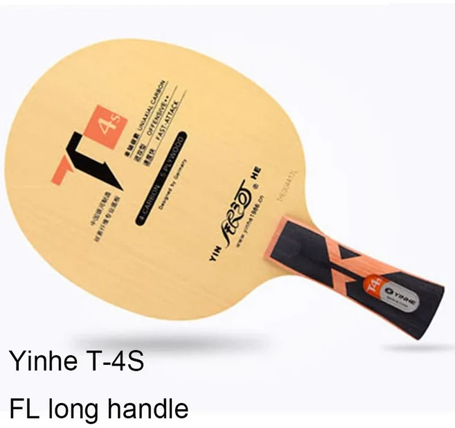 Yinhe 카본 탁구 블레이드 루프가 있는 빠른 공격 탁구 오리지널 T1S T2S T3S T4S, 05 T-4S FL long handle