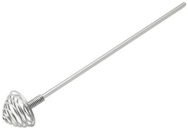 요시카와 요리 이로하 돌돌 돌려서 덜어먹는 꿀 머들러, 실버, 1개