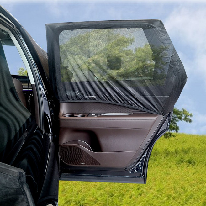 팰리세이드 차박 모기장 방충망 창문 썬루프 트렁크 햇빛가리개 차크닉 캠핑 펠리세이드 00362, B3 뒷창문 좌/우 2개 (앞뒤공용)