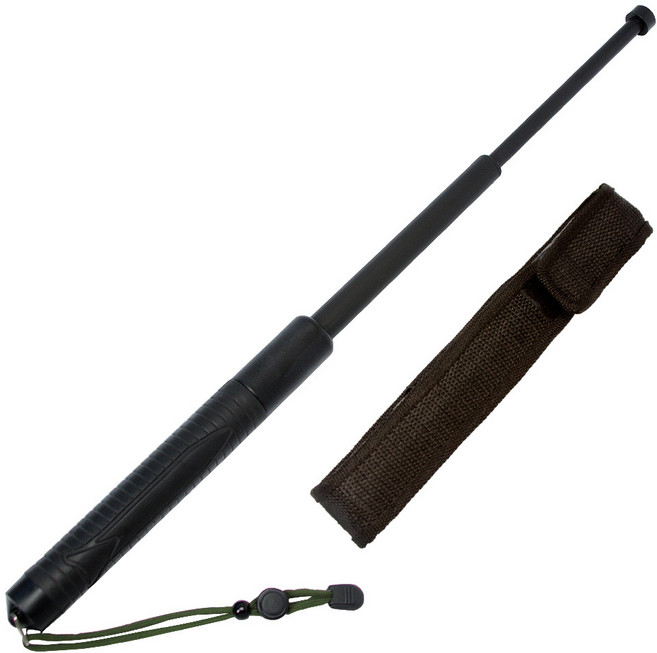 호신용스프레이 머스타드후레바 여성 휴대용 호신용품, 고급 3단 호신봉, 1개