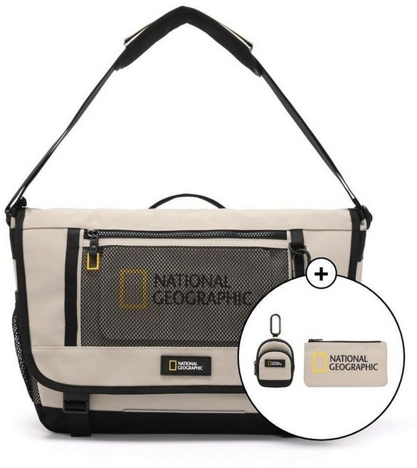 [백화점 정품] 내셔널지오그래픽 NATIONALGEOGRAPHIC 25SS 파치 메신저백 12L N255ACR010