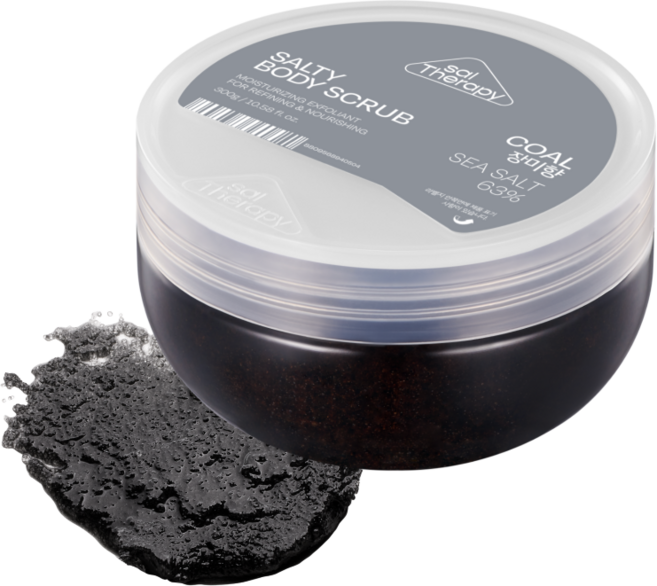 솔티 콜 바디스크럽 장미향, 300g, 1개