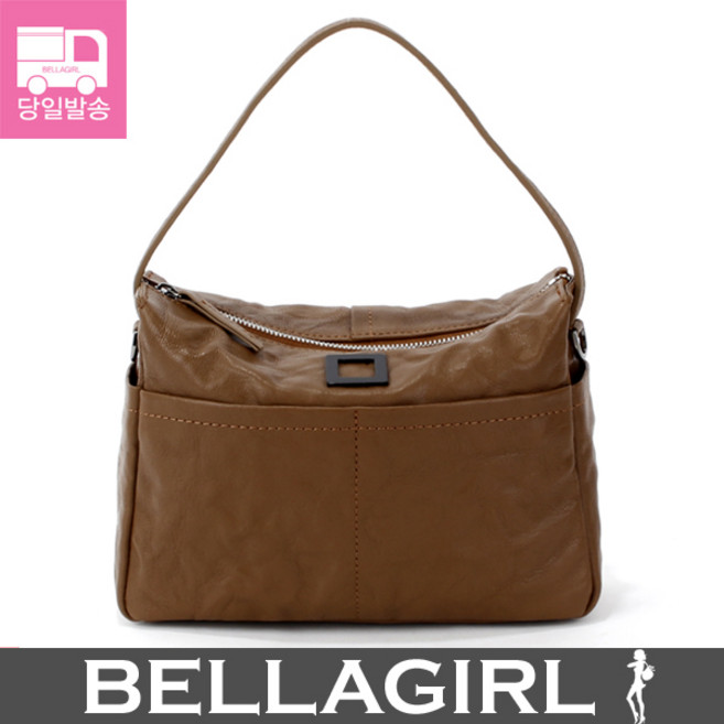 (벨라걸) 미니와플백 소가죽가방 숄더백 토트백 크로스 수제 여성핸드백 40대 50대 60대