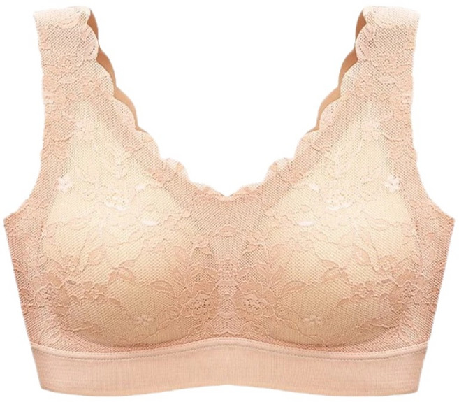 【Helena】蕾絲背心式無痕內衣 無鋼圈美背內衣 小胸舒適運動內衣 輕盈透氣睡眠內衣