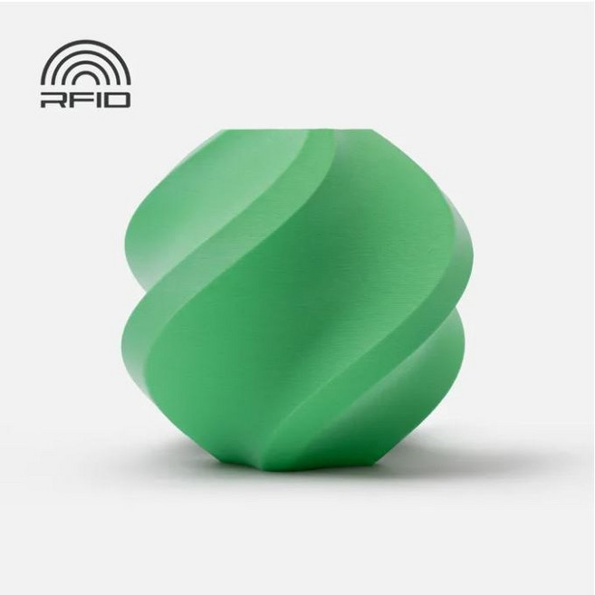 [뱀부] PLA Matte (리필형) 필라멘트 3D프린터용 Bambu Lab filament, 그래스 그린