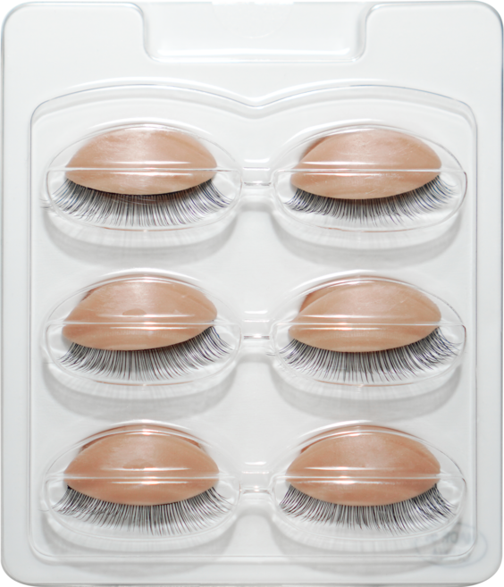 탈부착 실리콘 속눈썹연장 연습용세트 / 다회용 재사용 리필구매가능 래쉬몬스터 미용재료, 1개