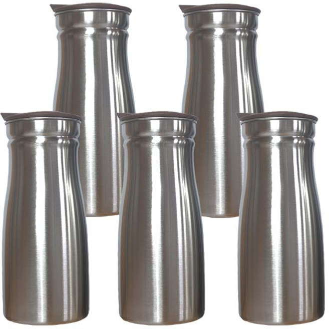 원리빙 스테인리스 물병, 일반형, 5개, 1L