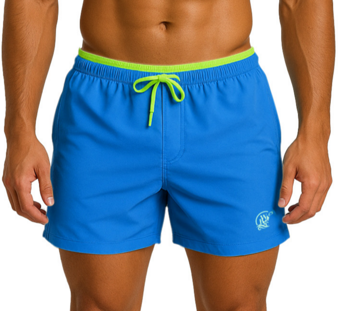 웨이브릭 남녀공용 수영복 반바지 보드숏 스윔팬츠 3부