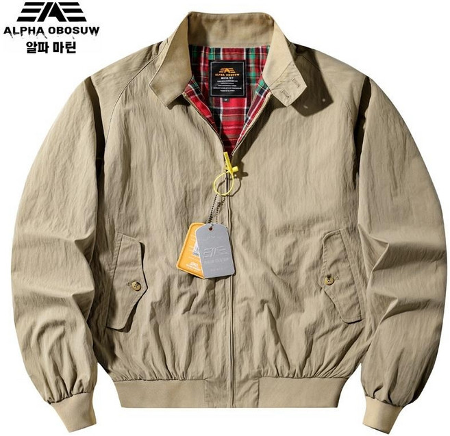 알파마틴 MA-1 봄가을 블루종 야상점퍼