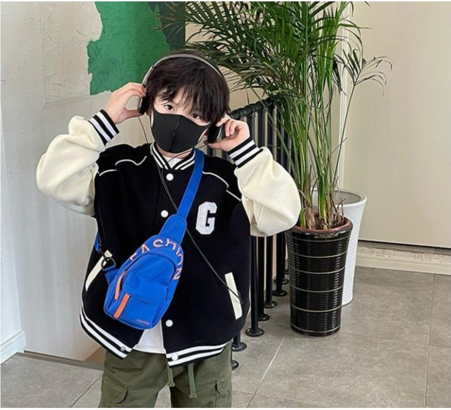 틴즐 스트리트백 남아크로스백 슬링백 미니 핸드백 휴대폰 가방 보조 포켓 메신져백 초등학생