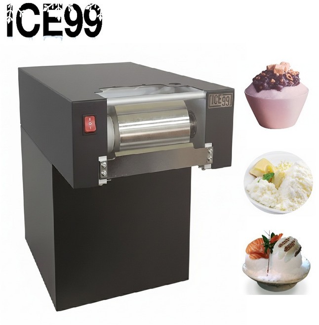 아이스99 눈꽃빙수기 빙수기계 업소용제빙기 팥빙수, BR34CW 블랙