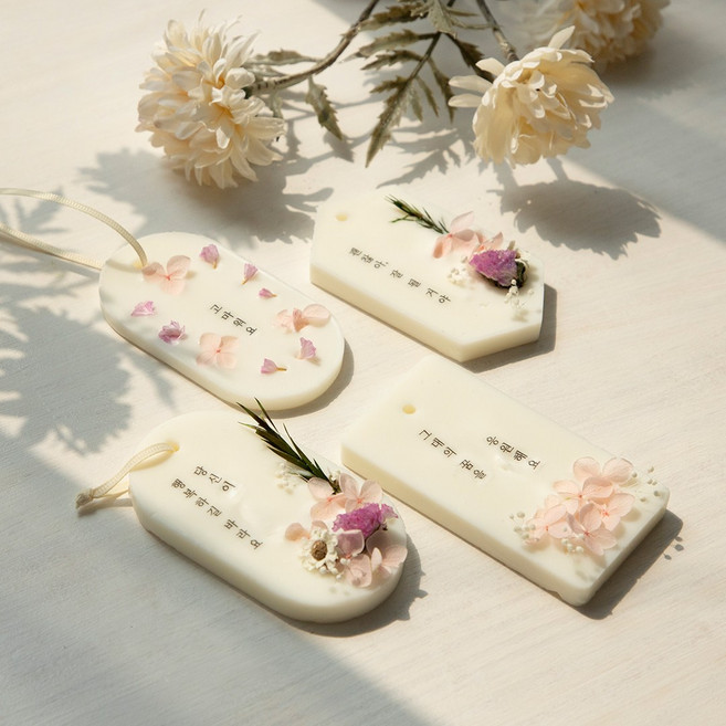 솜씨키트 플라워 왁스 타블렛 방향제 만들기 DIY 키트, 싱글왁스타블렛, 1개