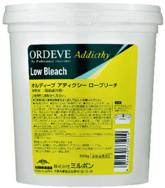 밀본 올디브 어딕시 로우 블리치 500g 탈색제, 1개 - 쿠팡