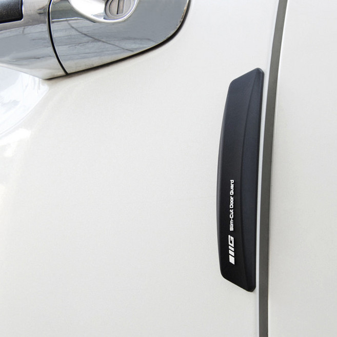 삼진 제노바 슬림-컷 도어가드 문콕방지 범퍼가드, 블랙, 1개, 블랙