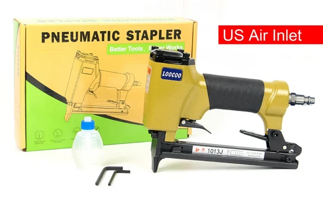 타정총 못박는총 콘크리트타정기 스틸 클립 네일 건 산업용 등급 에어 1013J, [03] US Air Inlet, 1개