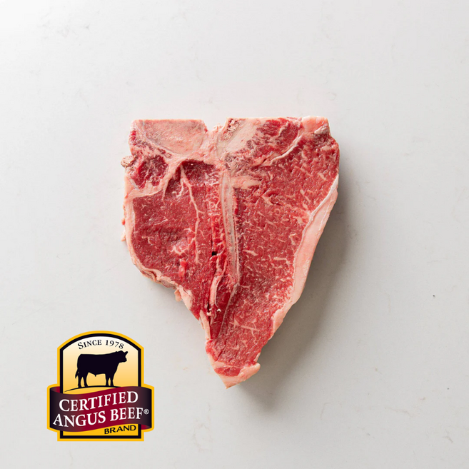 냉장 미국산 블랙앵거스 티본스테이크 포터하우스 스테이크 프라임급 CAB등급 캠핑용고기 채끝등심 안심, 1개, 1kg